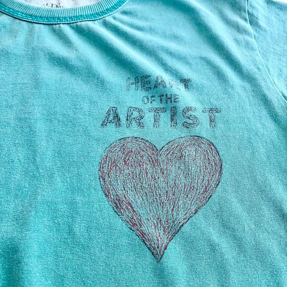 Jelly Mallow unisex Artist cotton tshirt size 12-13 - Picture 3 of 6